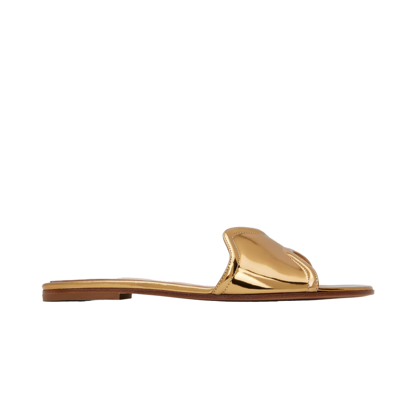 Sneakers och skor Gianvito Rossi Lucrezia Women's Open Toe Sandals Metallisk | G15060-05CUO-MET