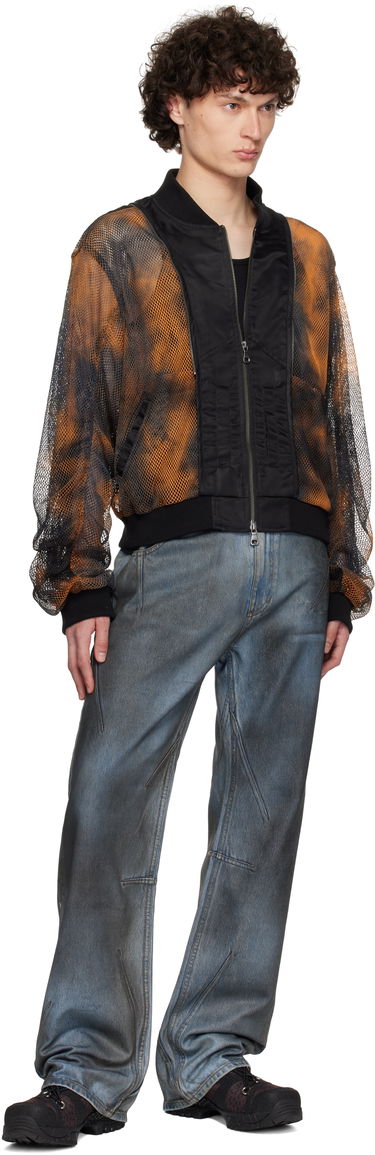 Bomberjacka Andersson Bell Andersson Bell Double Layer Mesh Bomber Jacket Orange | awa701u, 3