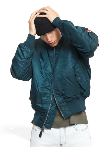 Bomberjacka Alpha Industries Bomber Turkos | 100101 02