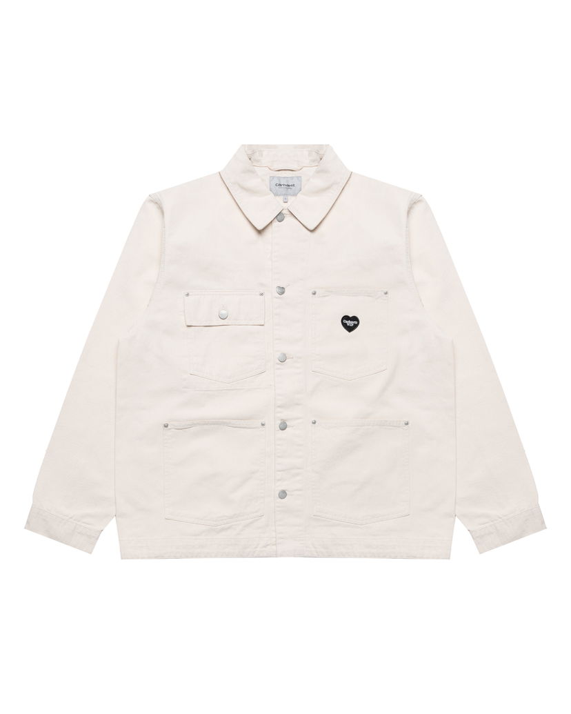 Jacka Carhartt WIP WIP Drewe Chore Coat Vit | I034823-0502