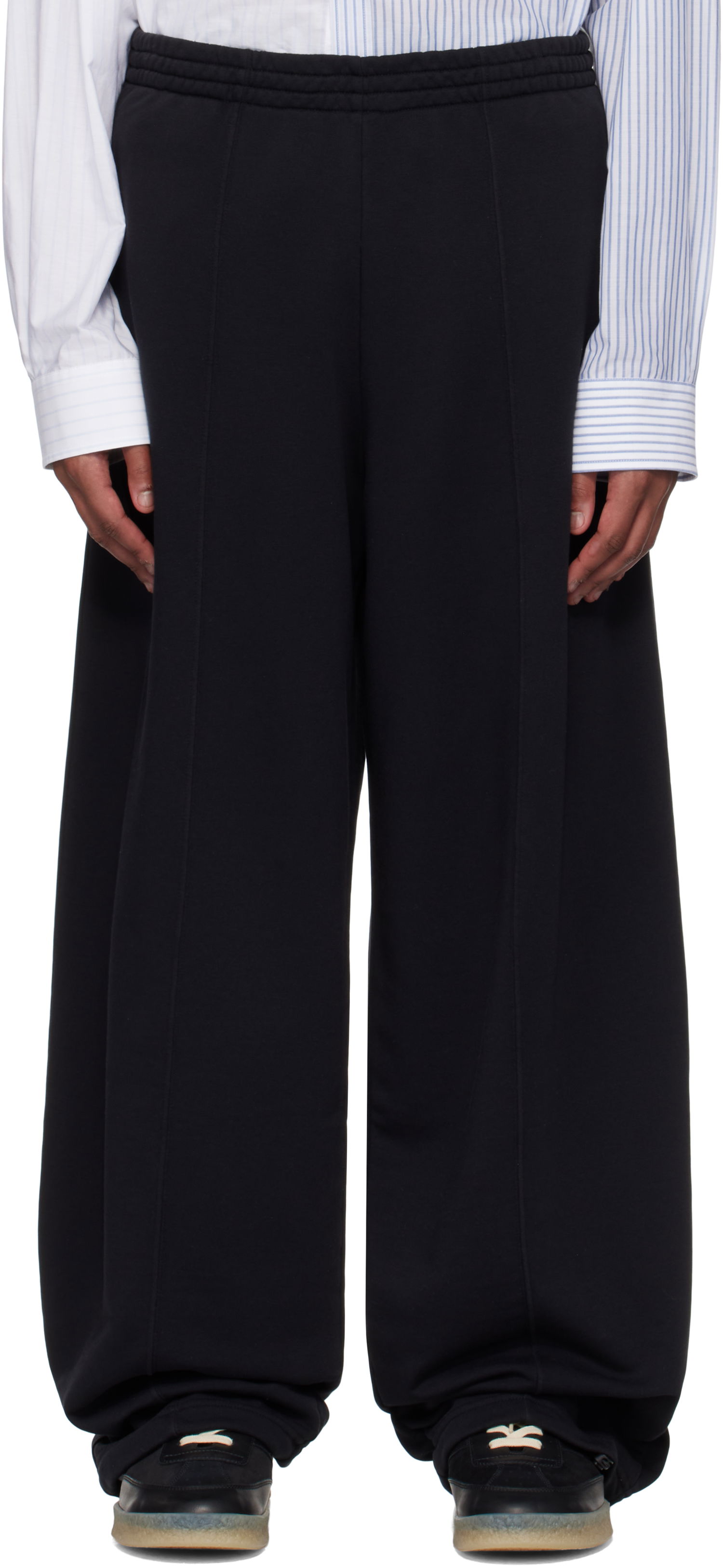 Träningsbyxor Maison Margiela MM6 Maison Margiela Pinched Seam Sweatpants Svart | SH0KA0040 S25606, 0