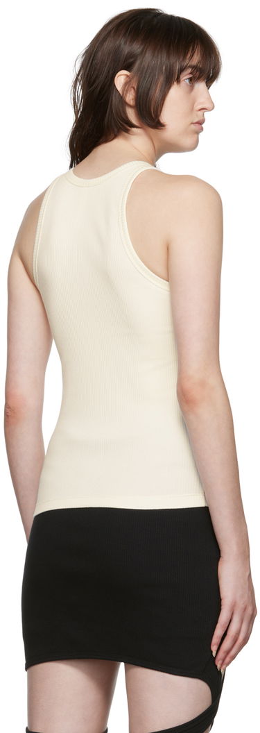 Linne Dion Lee Fitted Tank Top Beige | C3069P22, 2