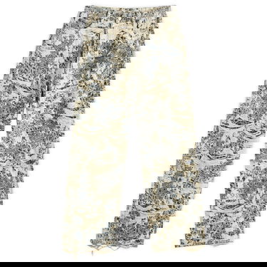 Jeans Acne Studios 1981 U Distressed Monogram Loose Fit Jeans, Size Large Beige | C00080-863, 0