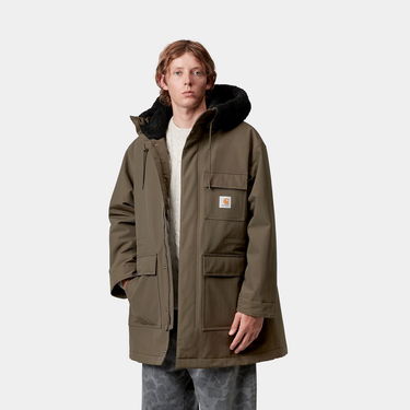 Parkas Carhartt WIP Siberia Hooded Parka with Faux Fur Lining Vitola Grön | I035365_5, 0
