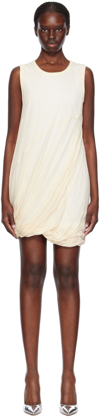Klä Helmut Lang Helmut Lang Bubble Minidress Beige | O02HW601, 0