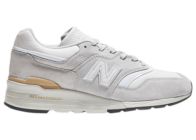 Sneakers och skor New Balance Todd Snyder x 997 "Chalk Stripe" Vit | M997TS1, 0