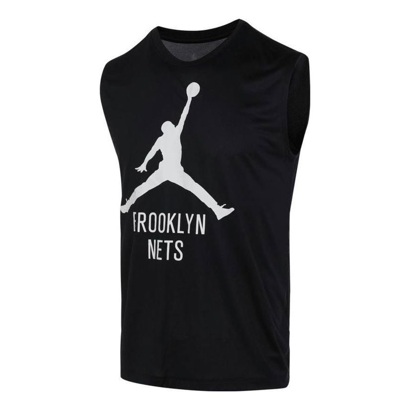 Linne Jordan Jordan NBA Logo Vest Brooklyn Nets Svart | FQ1955-010