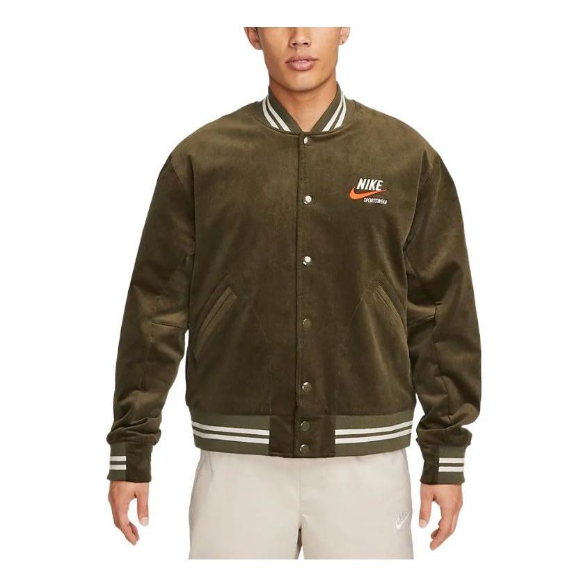 Bomberjacka Nike Corduroy Bomber Jacket Grön | DV9998-325, 0