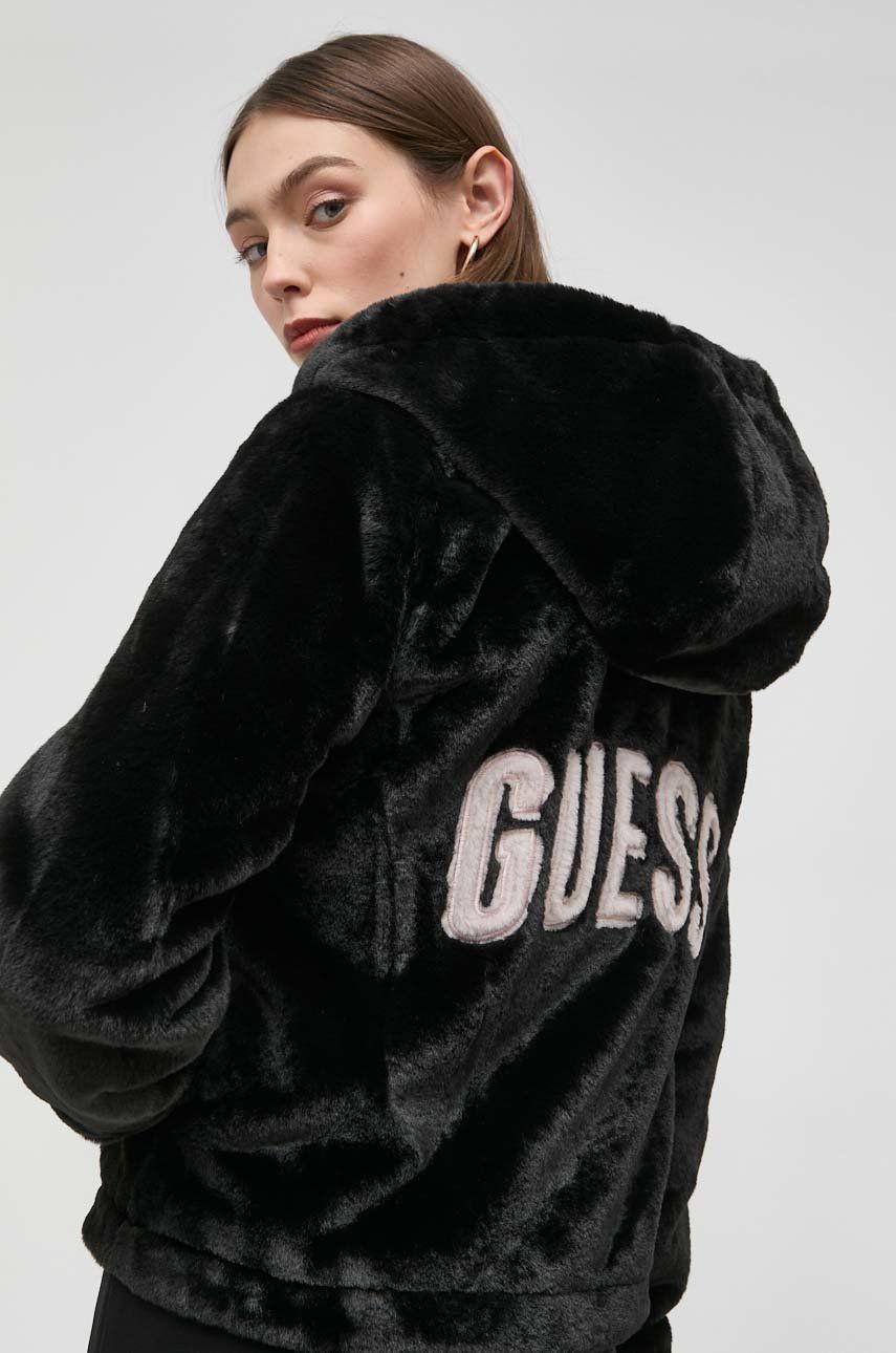 Bomberjacka GUESS Theoline Svart | W2BL22.WETP0, 0