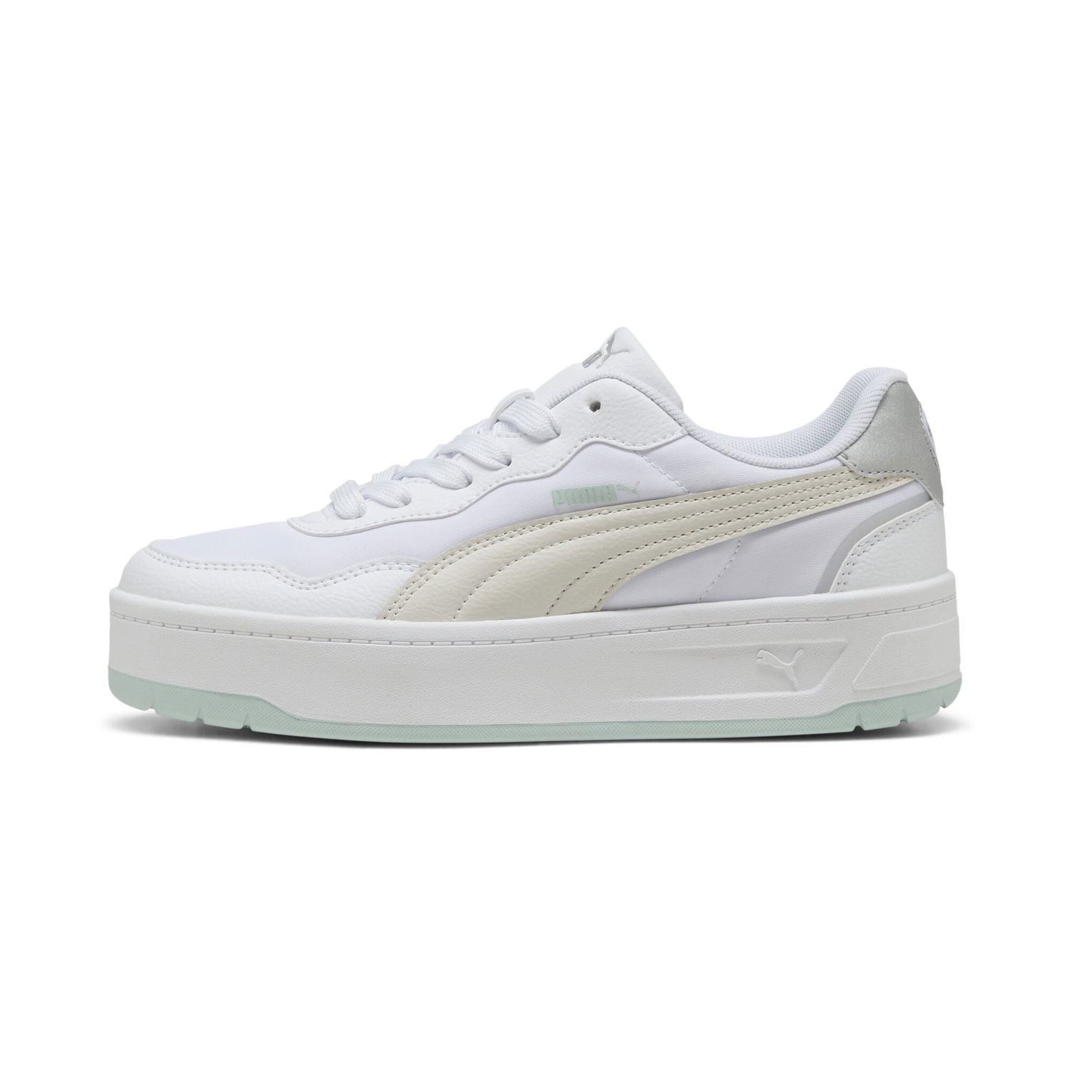 Sneakers och skor Puma Court Lally Skye Aqua Metallics Vit | 401613_01, 0