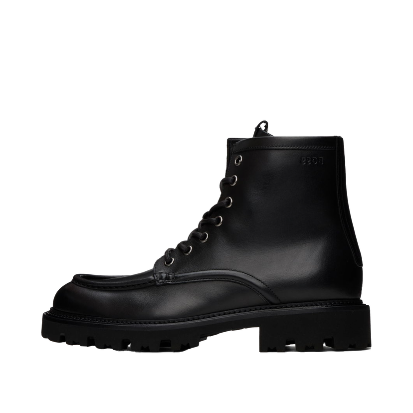 Sneakers och skor BOSS Leather Boots Svart | 50529268