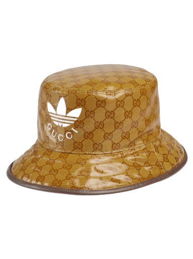 Hatt Gucci adidas x Bucket Hat Brun | 696484 4HAP2 7164