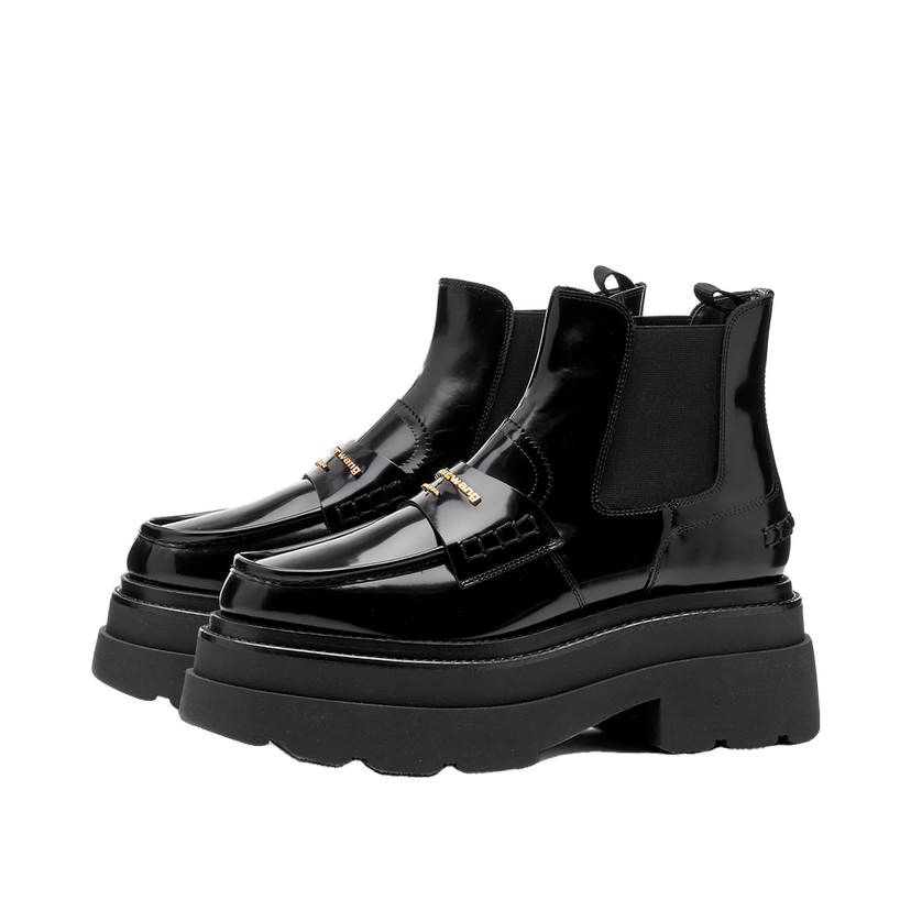 Sneakers och skor Alexander Wang Carter Platform Ankle Boots Svart | 30322B022-001