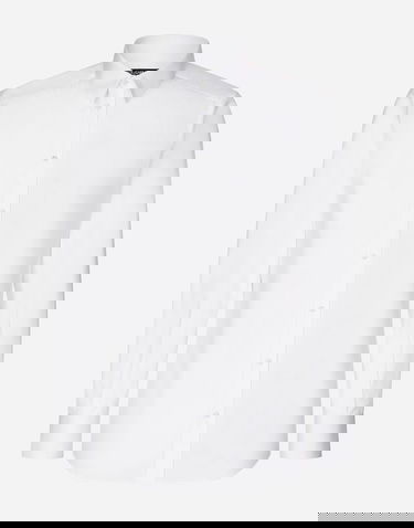 Skjorta Dolce & Gabbana Martini Cotton Shirt Vit | G5EJ1TFU5U8W0800, 0