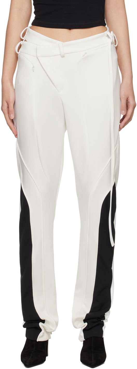 Byxor Ottolinger Ottolinger Asymmetric Trousers Vit | 2303503