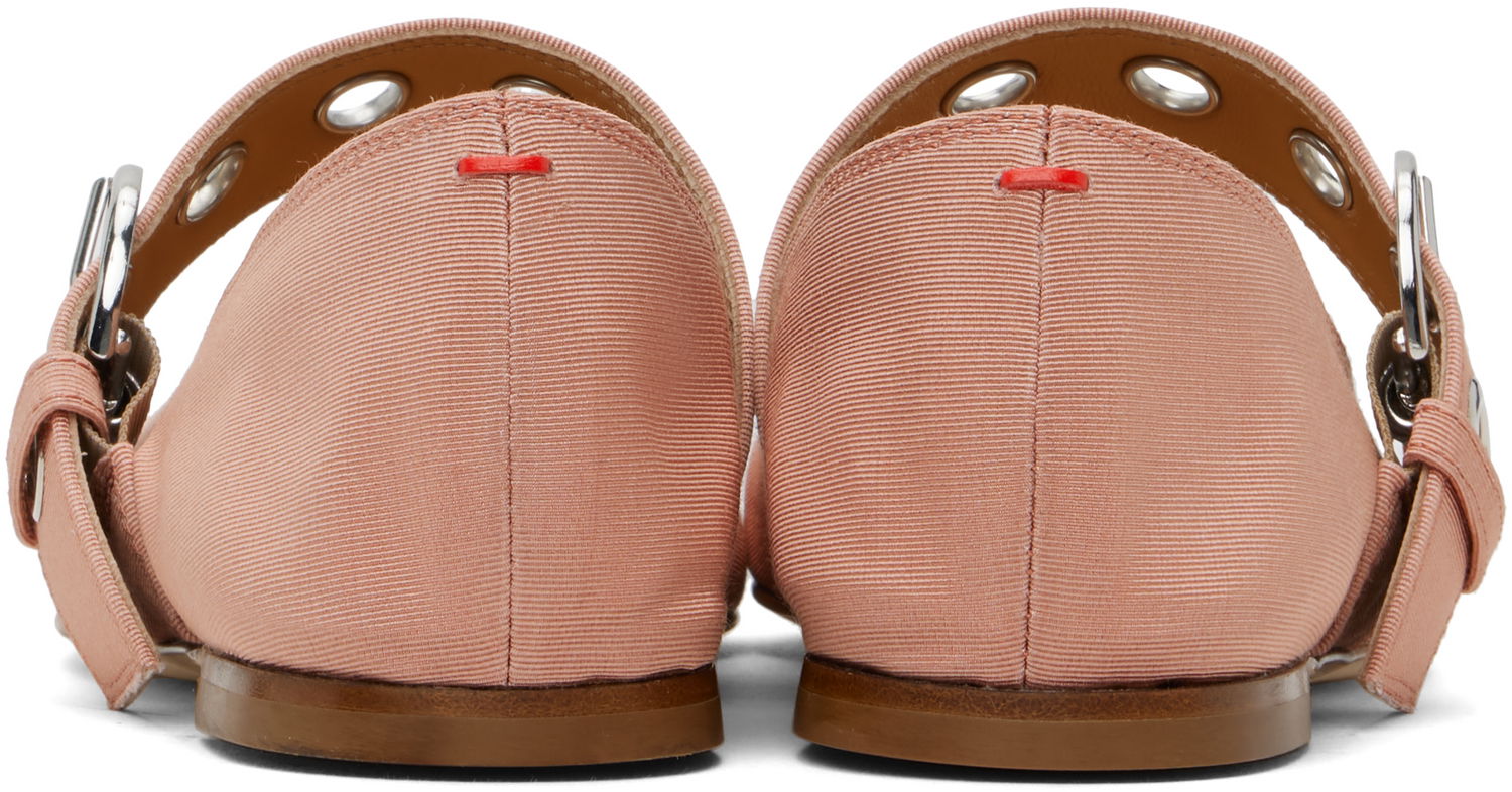 Skovård Aeyde Aeyde Uma Eyelet Ballerina Flats Rosa | A11-FL-RKLS08FL159-SS25-1018-069, 1