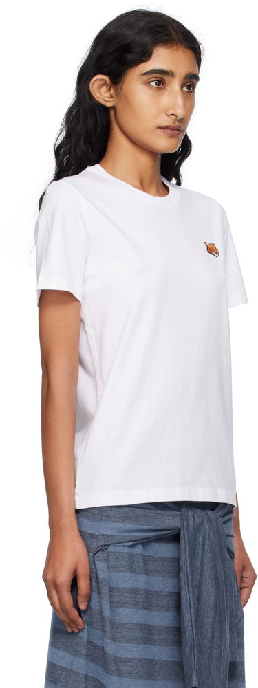 T-shirt MAISON KITSUNÉ Maison Kitsuné Fox Head T-Shirt Vit | PW00113KJ7026, 1