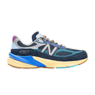 Sneakers och skor New Balance Action Bronson x 990v6 "Lapis Lazuli" Blå | M990AC6, 0