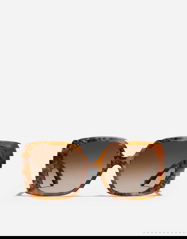 Solglasögon Dolce & Gabbana Dg Allure Leopard Print Acetate Square Framed Gradient Lens Sunglasses Brun | VG4475VP0139V000, 0