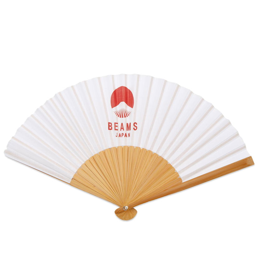 Tillbehör BEAMS BEAMS JAPAN Folding Fan Vit | 56750050877-90