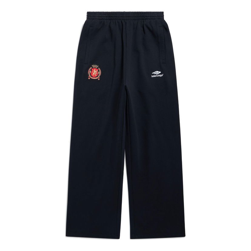 Träningsbyxor Balenciaga Baggy Soccer Sweatpants Svart | 777708TPVW31070
