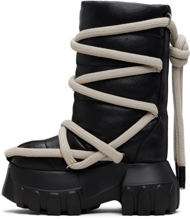 Sneakers och skor Rick Owens Concordians Lunar Mega Tractor Boots Svart | RP02E4862 LGYPW3, 2