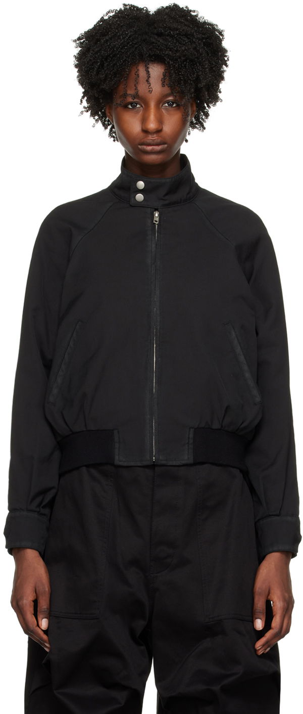 Jacka We11done We11done Harrington Jacket Svart | WD-JP1-23-103-W-BK, 0