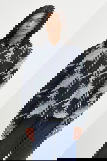 Jacka Wales Bonner Wales Bonner Jet Zip Jacket Mörkblå | UA25DE02.CO02.504, 0