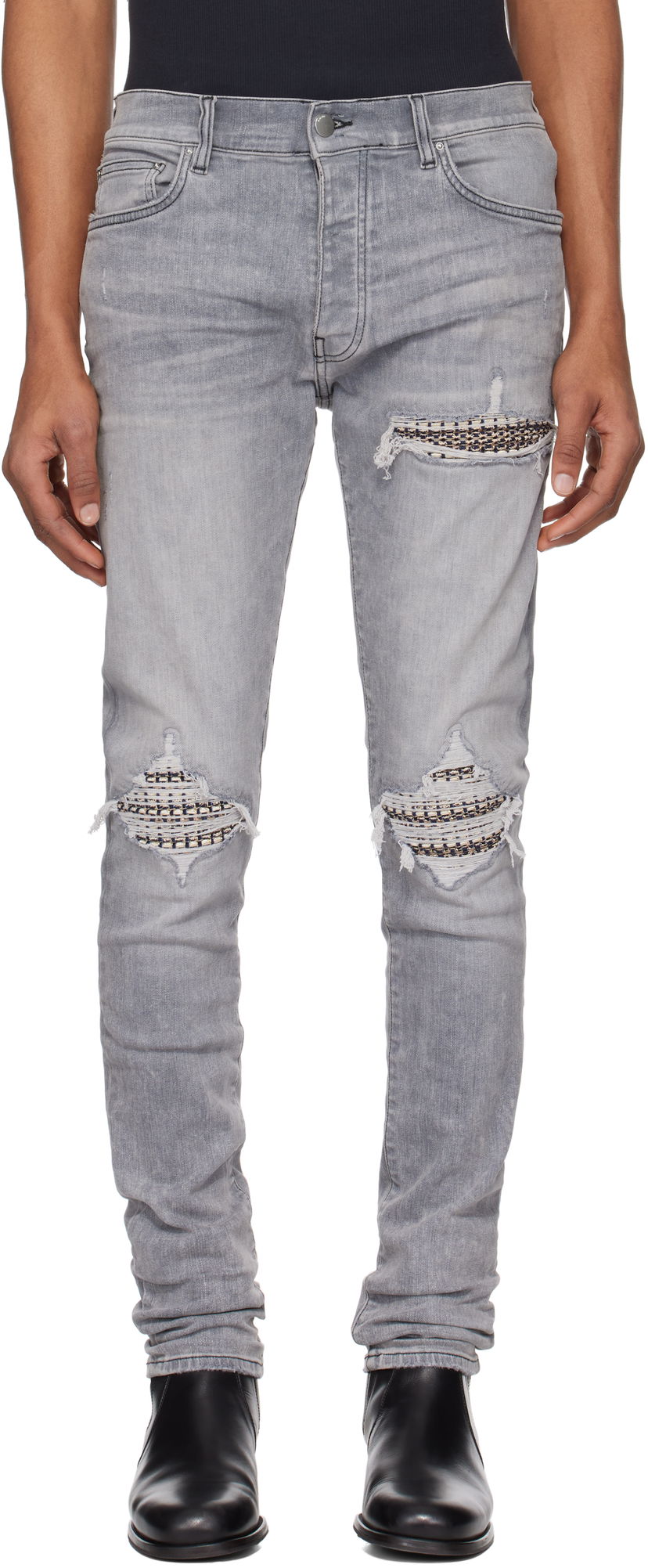 Jeans AMIRI AMIRI Boucle MX1 Jeans Grå | AMDNSY1119