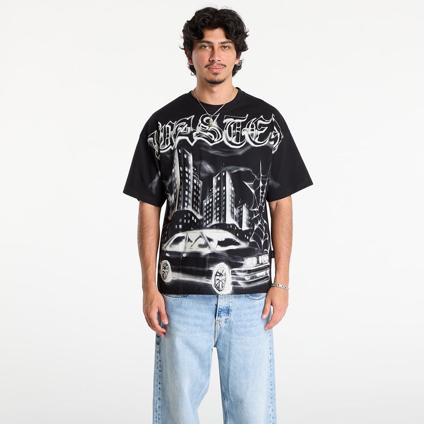 T-shirt Wasted Paris Wasted Paris Atm Boxy T-Shirt Svart | WP_000287