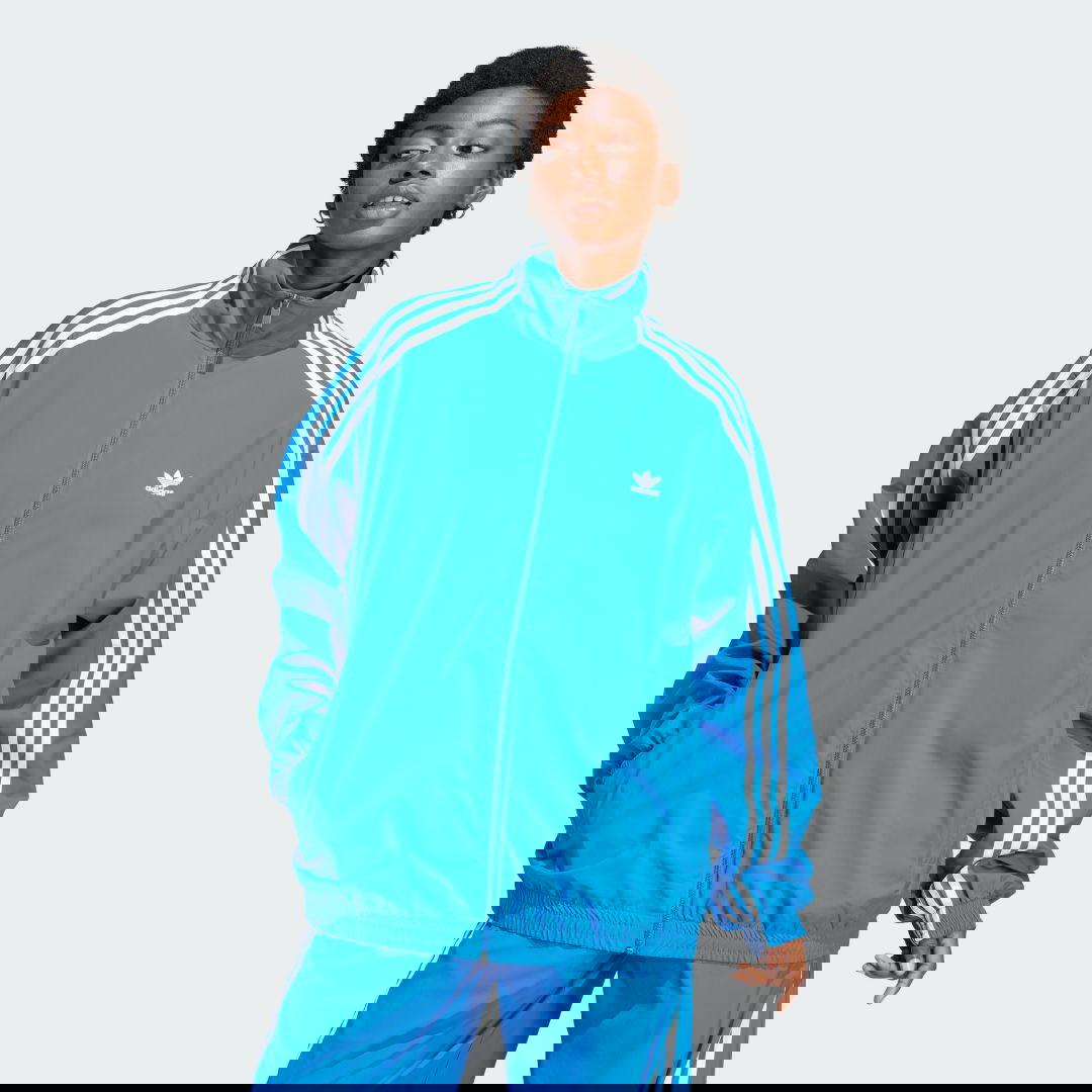 Jacka adidas Originals Adilenium Oversized Track Top Blå | IV9337, 0