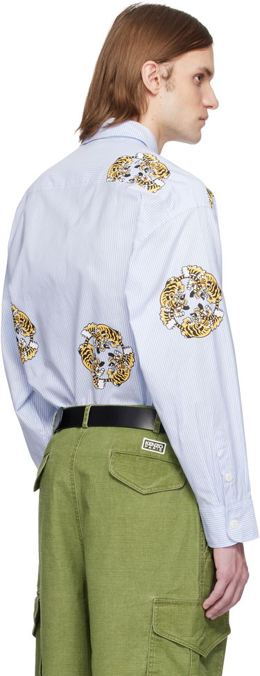 Skjorta KENZO Kenzo Paris VERDY Edition Oversized Shirt Blå | FF55CH5039A5, 2