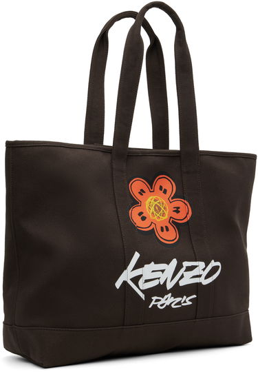 Tygpåse KENZO Kenzo Paris Futura 2000 Edition Large Utility Tote Brun | FF68SA911F36, 1