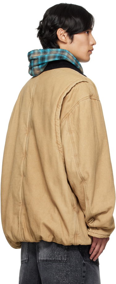 Jacka We11done We11done Washed Work Jacket Beige | WD-JP2-25-070-U-BG, 2