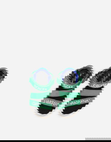 Sneakers och skor Dolce & Gabbana Dolce & Gabbana Gros-grain First Steps Sandals Flerfärgad | DL0076AB0288I679, 3