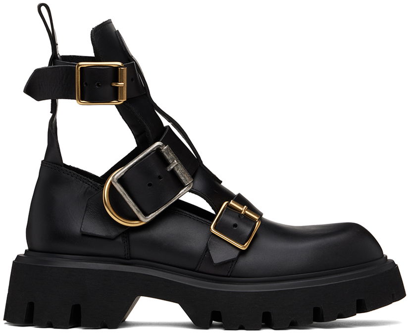 Kläder Vivienne Westwood Vivienne Westwood Rome Commando Boots Svart | 7102003PM-L0028-