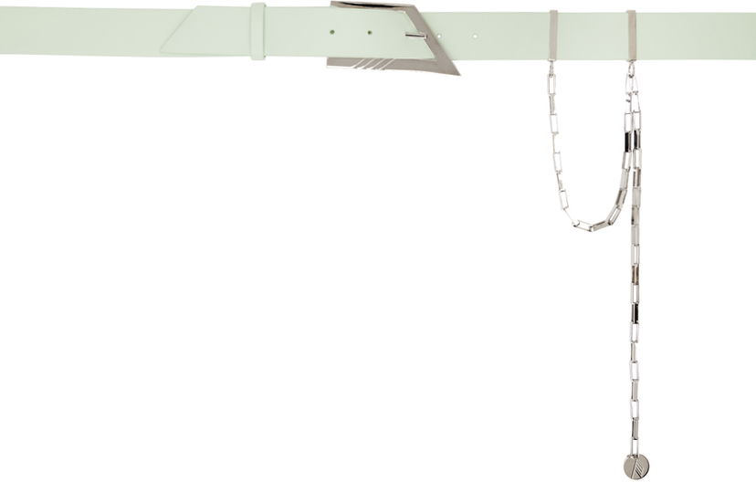 Bälten The Attico Attico Chain Belt Grön | 241WKE06 L019