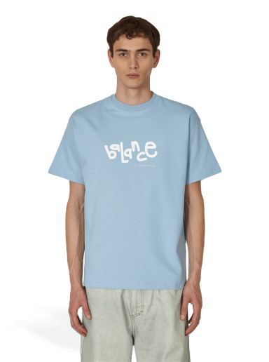 T-shirt Objects IV Life Balance Print T-Shirt Blå | 001-107-20 POPBLU