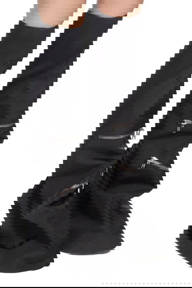 Sneakers och skor Rick Owens Rick Owens DRKSHDW Cargo Fetish Flat Heel Boots Svart | DS02E7816.NCV, 1