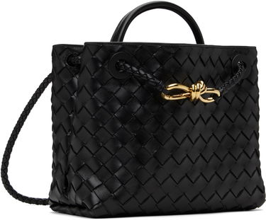 Axelväska Bottega Veneta Green Small Andiamo Top Handle Bag Svart | 766014 VCPP1, 1