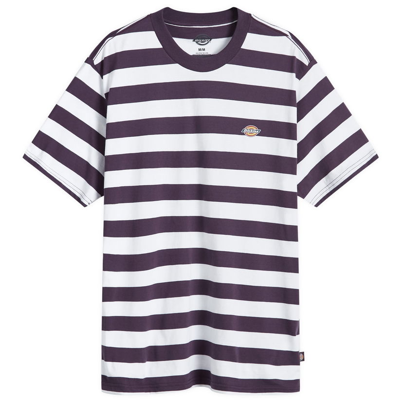 T-shirt Dickies Rivergrove Stripe T-Shirt Purpur | DK0A4Y8YJ561