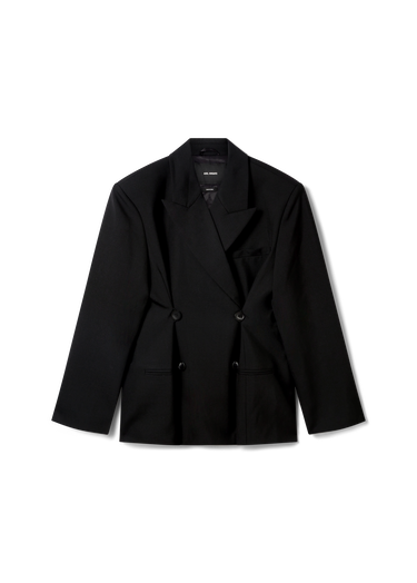 Jacka AXEL ARIGATO Double-Breasted Cropped Blazer Svart | A2873001, 1