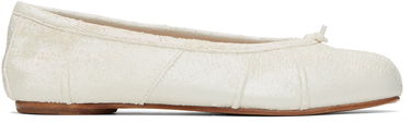 Sneakers och skor Maison Margiela Maison Margiela Tabi Ballerina Flats Vit | S58WZ0127 P8159, 0