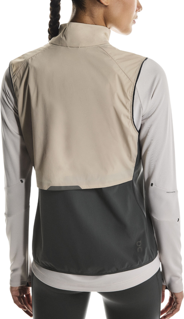 Väst On Running Running Weather Hooded Vest Beige | 1wf30233557, 1