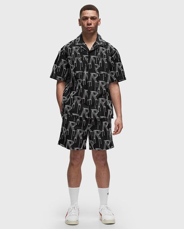 Shorts Represent Clo Represent EMBRODIERED INITIAL TAILORED SHORT Svart | MLM717-01, 1