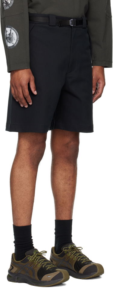 Shorts ROA ROA Buckle Chino Shorts Svart | RBMW0393FA276, 1
