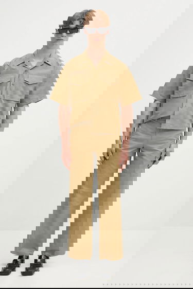 Skjorta Helmut Lang Helmut Lang Boxy Field Shirt Beige | P01HM504, 5