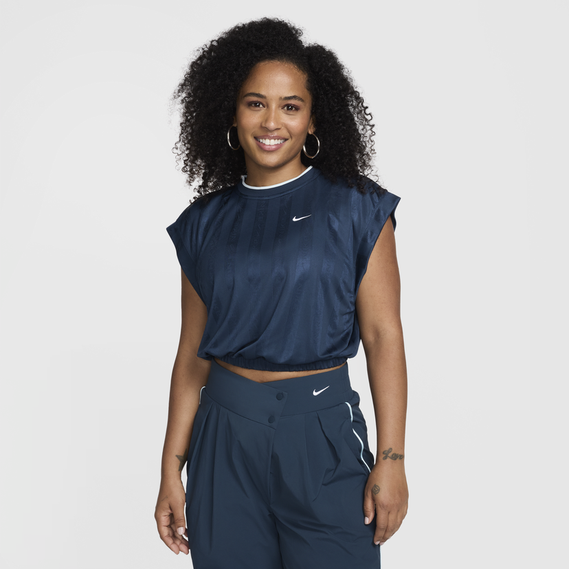 Linne Nike Dri-FIT Sportswear Collection Mörkblå | FV7549-478