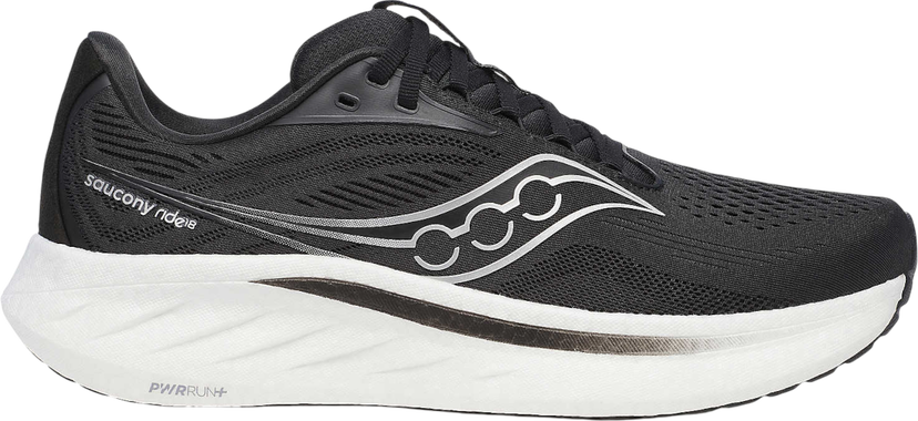 Sneakers och skor Saucony Ride 18 Wide Svart | s21001-100