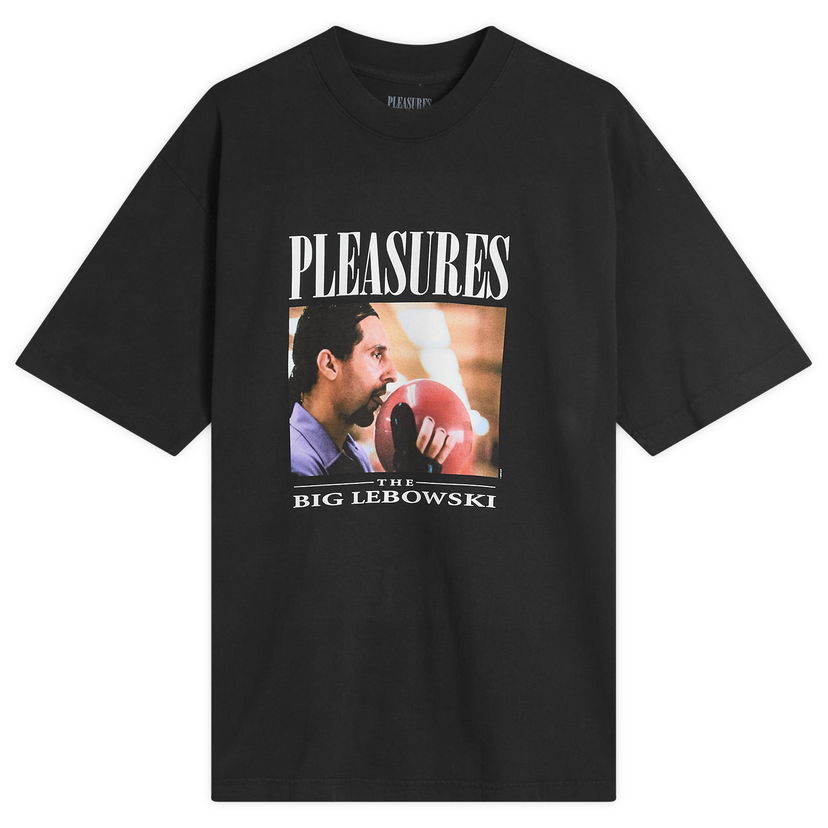 T-shirt Pleasures The Big Lebowski Lick Graphic Tee Svart | P25SU057-BLK
